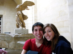 MJ and Me at the Louvre